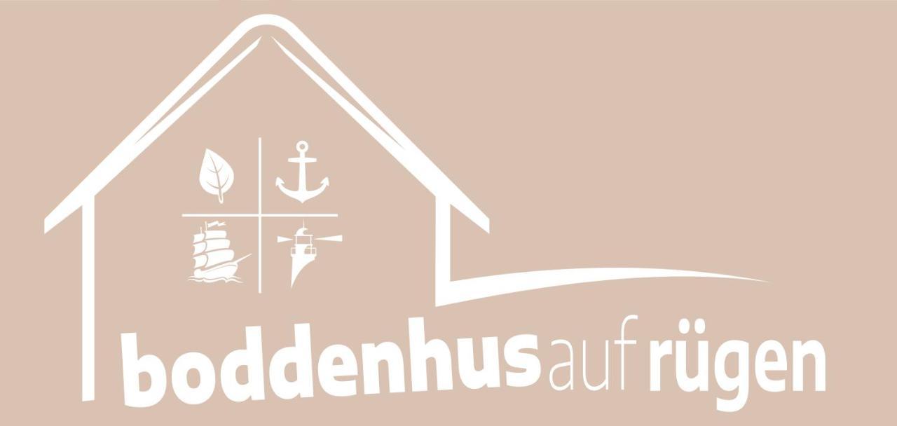 Boddenhus Auf Rugen - Ferienwohnungen Und Pension Rappin 外观 照片